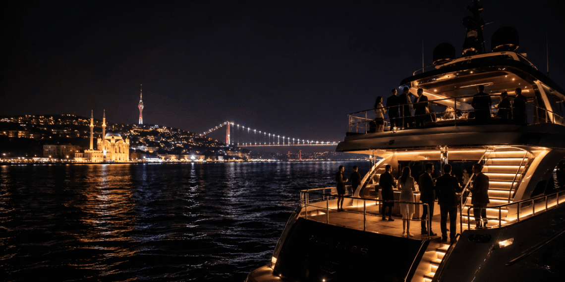 Boat Party و برنامه شبانه استانبول روی بسفر